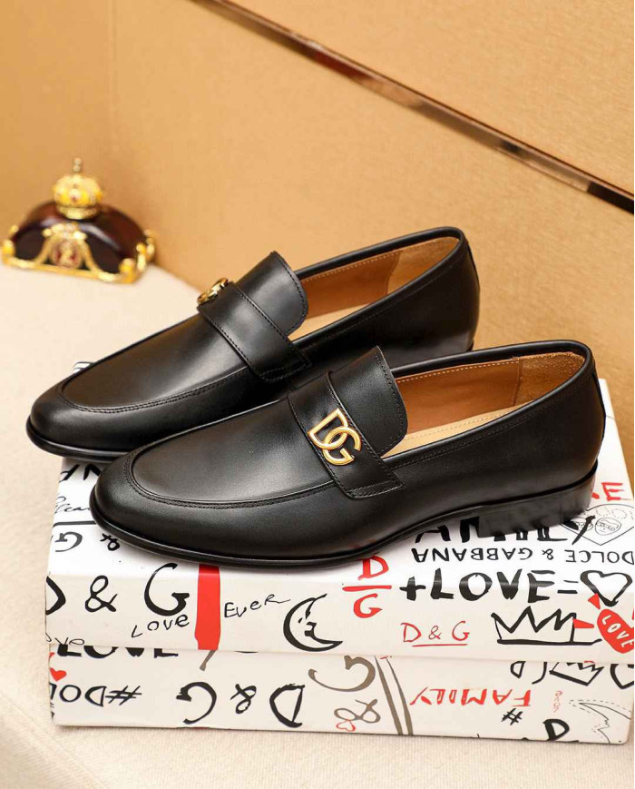Dior Italian Leather Brogue Dress Shoes