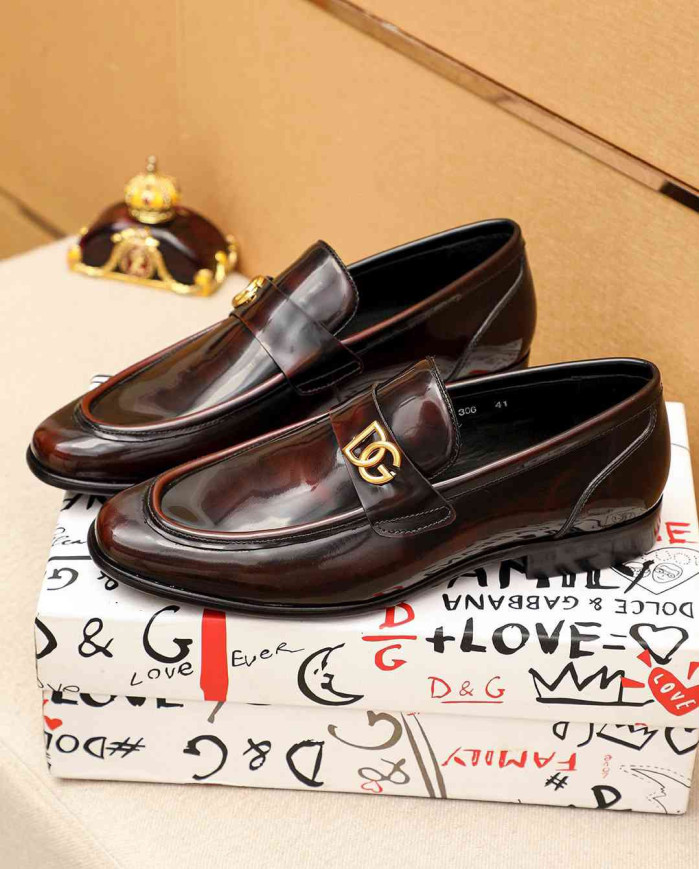 Dolce & Gabbana Patent Leather Loafers