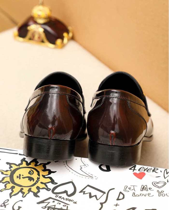 Dolce & Gabbana Patent Leather Loafers