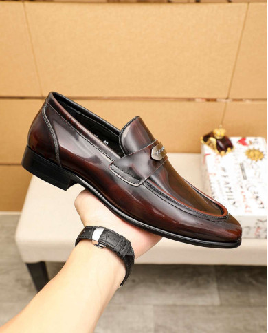 Dolce & Gabbana Leather Loafers with Buckle