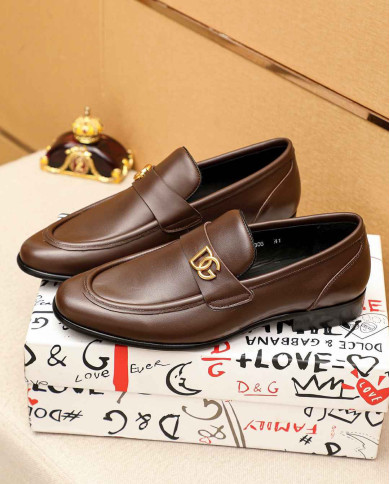 Gucci Leather Horsebit Loafers