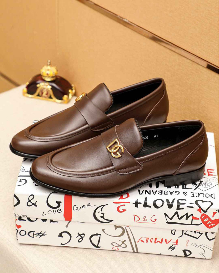 Gucci Leather Horsebit Loafers