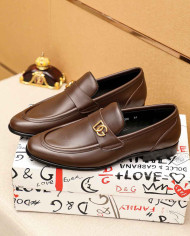 Gucci Leather Horsebit Loafers