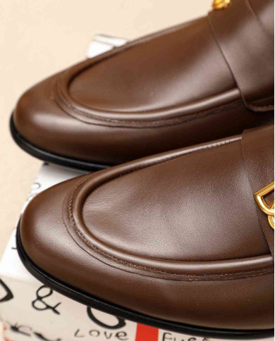 Gucci Leather Horsebit Loafers