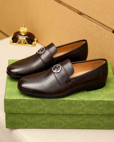 Louis Vuitton Luxury Business Casual Men's Loafers
