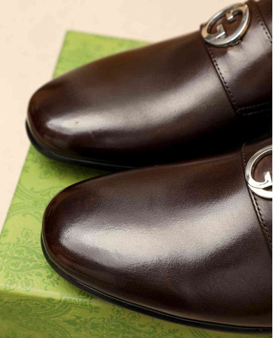 Louis Vuitton Luxury Business Casual Men's Loafers