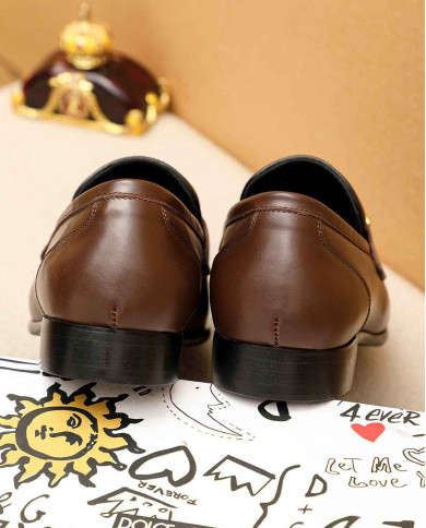 Gucci Leather Horsebit Loafers