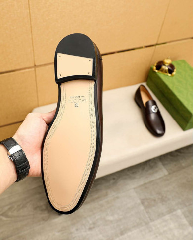 Louis Vuitton Luxury Business Casual Men's Loafers