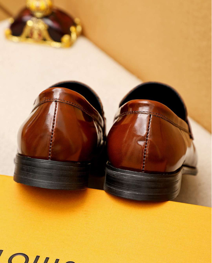 Louis Vuitton Luxury Business Casual Men's Loafers