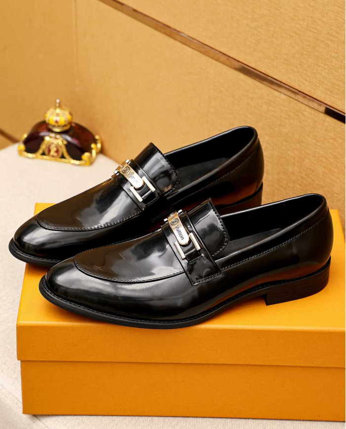 Louis Vuitton Luxury Business Casual Men's Loafers