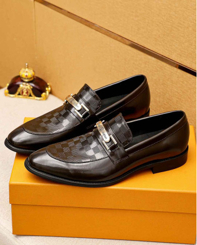 Louis Vuitton Men's Business Casual Loafers