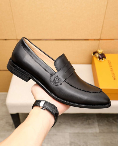 Louis Vuitton Men's Buckle Loafers