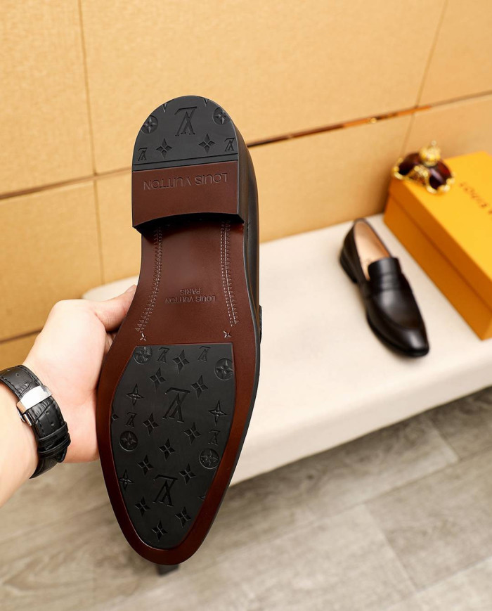 Louis Vuitton Men's Buckle Loafers