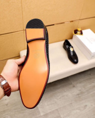 Versace Men's Crocodile Loafers