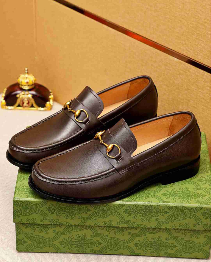 Gucci Men's Imported Calfskin Loafers