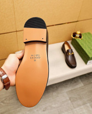 Gucci Men's Imported Calfskin Loafers