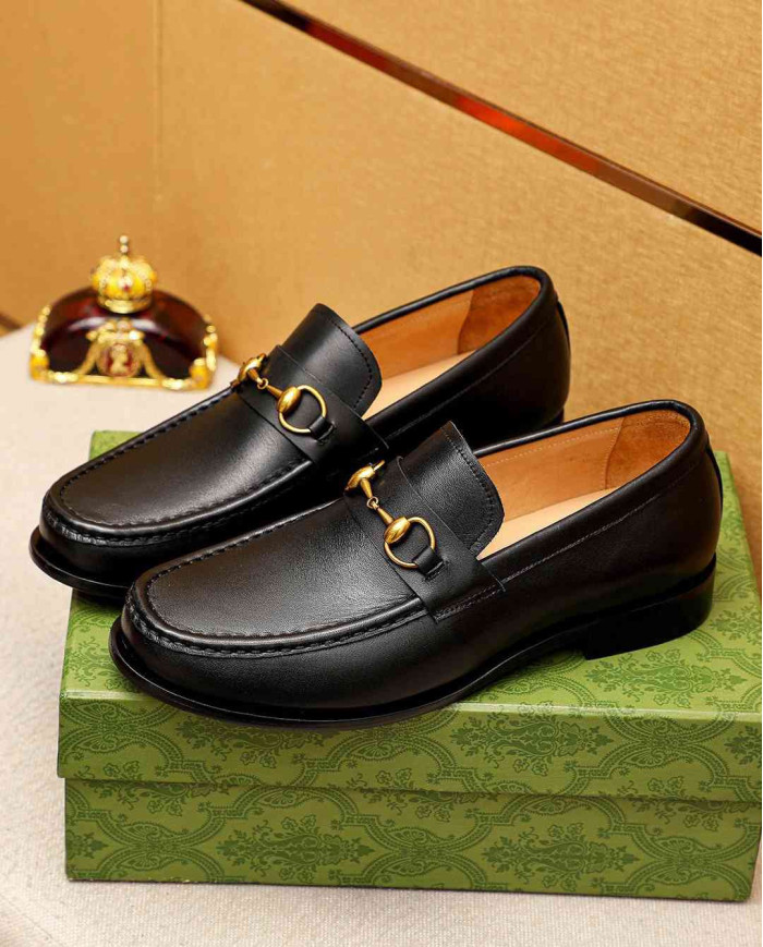 Gucci Men's Imported Calfskin Loafers