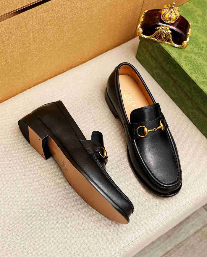 Gucci Men's Imported Calfskin Loafers