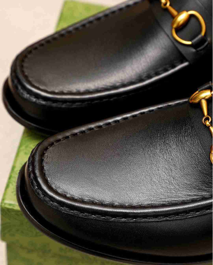 Gucci Men's Imported Calfskin Loafers