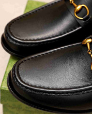 Gucci Men's Imported Calfskin Loafers