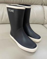 Celine Women's Flat Rain Boots