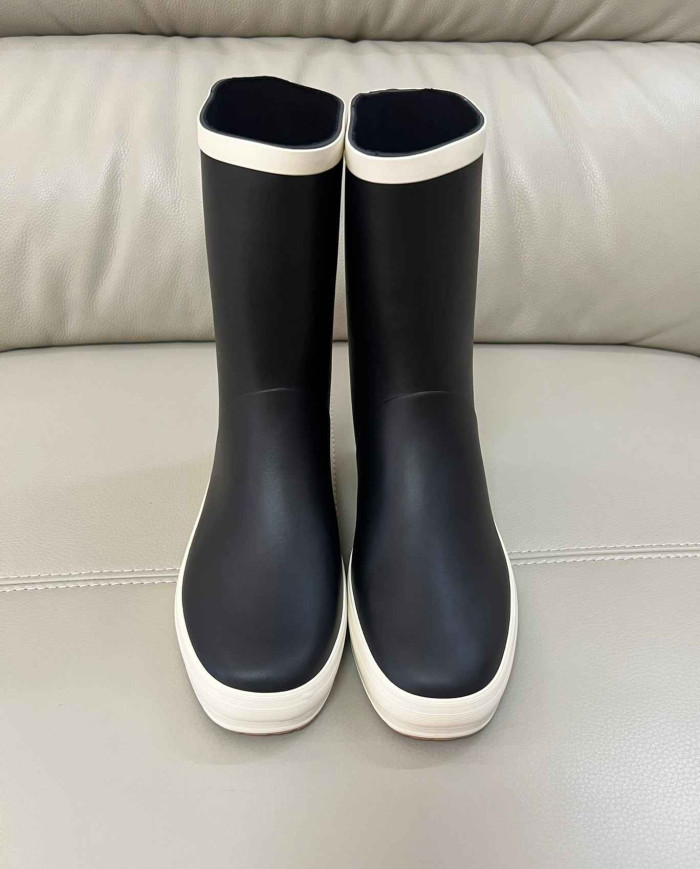 Celine Women's Flat Rain Boots
