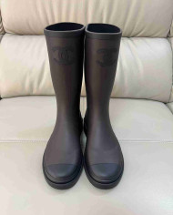 Chanel Women's Mid Calf Rain Boots