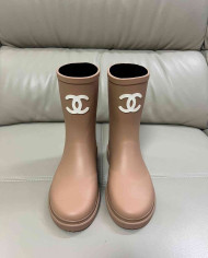 Chanel Women's Mid Calf Rain Boots