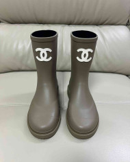 Chanel Women's Mid Calf Rain Boots