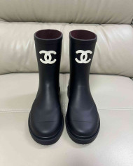 Chanel Women's Mid Calf Rain Boots