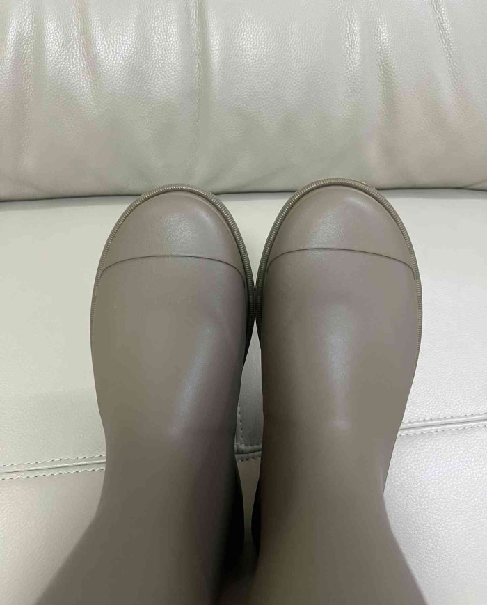 Chanel Women's Mid Calf Rain Boots