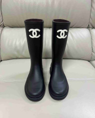 Chanel Women's Mid Calf Rain Boots