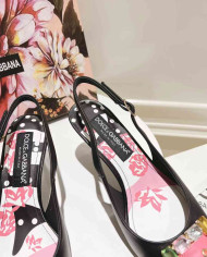 Dolce & Gabbana Women's Simple Block Heel Sandals