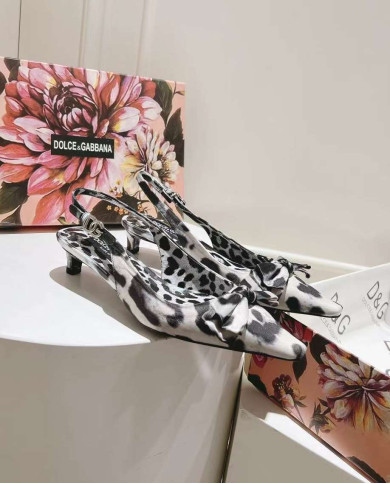 Dolce & Gabbana Women's Patent Leather Pointed-Toe Stiletto Heels