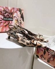 Dolce & Gabbana Women's Patent Leather Pointed-Toe Stiletto Heels