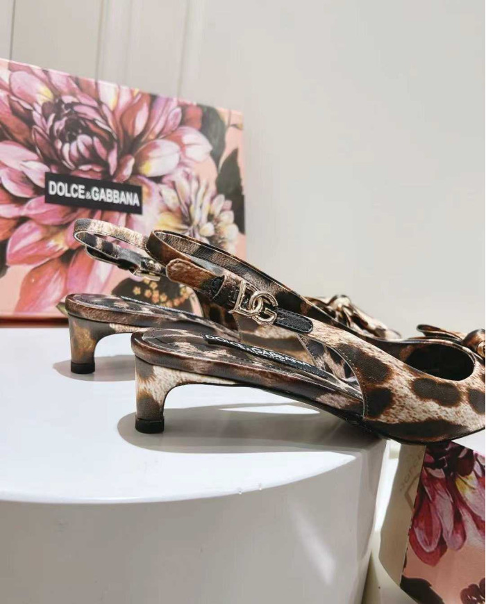 Dolce & Gabbana Women's Patent Leather Pointed-Toe Stiletto Heels