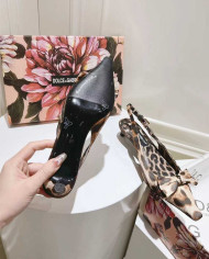 Dolce & Gabbana Women's Patent Leather Pointed-Toe Stiletto Heels