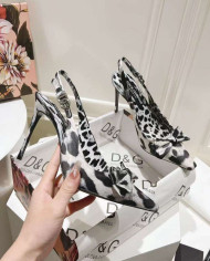 Dolce & Gabbana Women's Leather High Heel Sandals