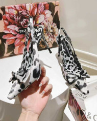 Dolce & Gabbana Women's Leather High Heel Sandals