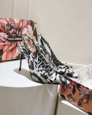 Dolce & Gabbana Women's Leather High Heel Sandals