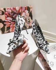 Dolce & Gabbana Women's Leather High Heel Sandals