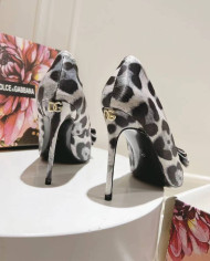 Dolce & Gabbana Women's Leather High Heel Sandals