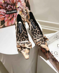 Dolce & Gabbana Women's Leather High Heel Sandals