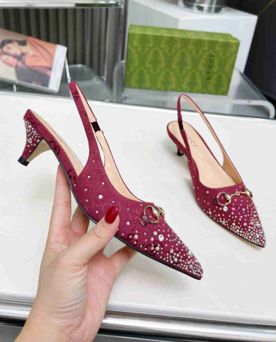 Gucci Women's Horsebit Kitten Heel Pumps