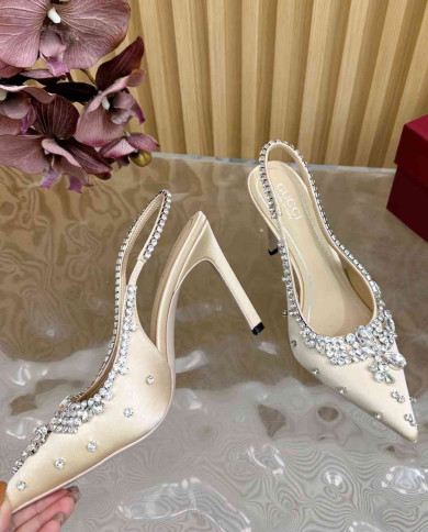 Gucci Women's Horsebit Stiletto Slingback Pumps