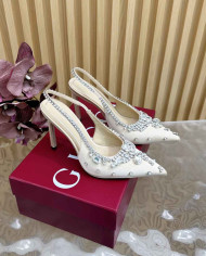 Gucci Women's Horsebit Stiletto Slingback Pumps