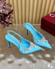 Gucci Women's Horsebit Stiletto Slingback Pumps