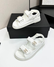 Chanel Women's Platform Casual Sandals