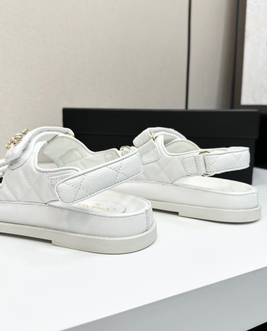 Chanel Women's Platform Casual Sandals