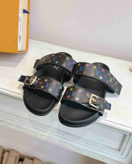 Louis Vuitton Women's Monogram Flat Slides